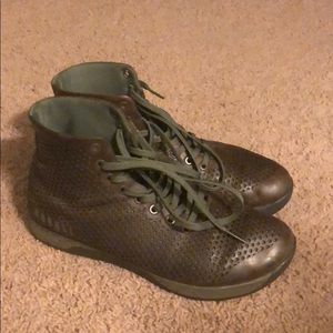 NoBull Leather High Top Trainers